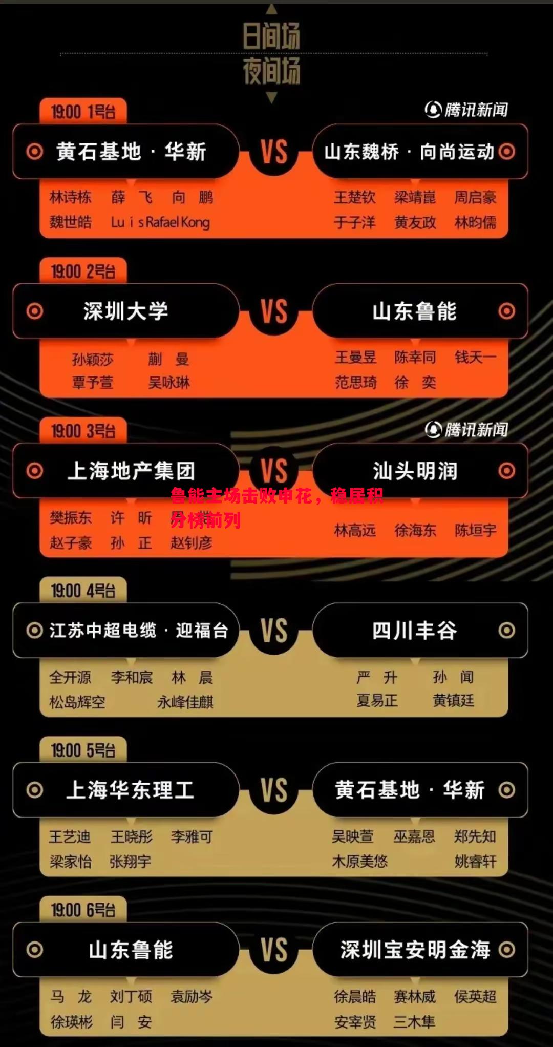 鲁能主场击败申花，稳居积分榜前列