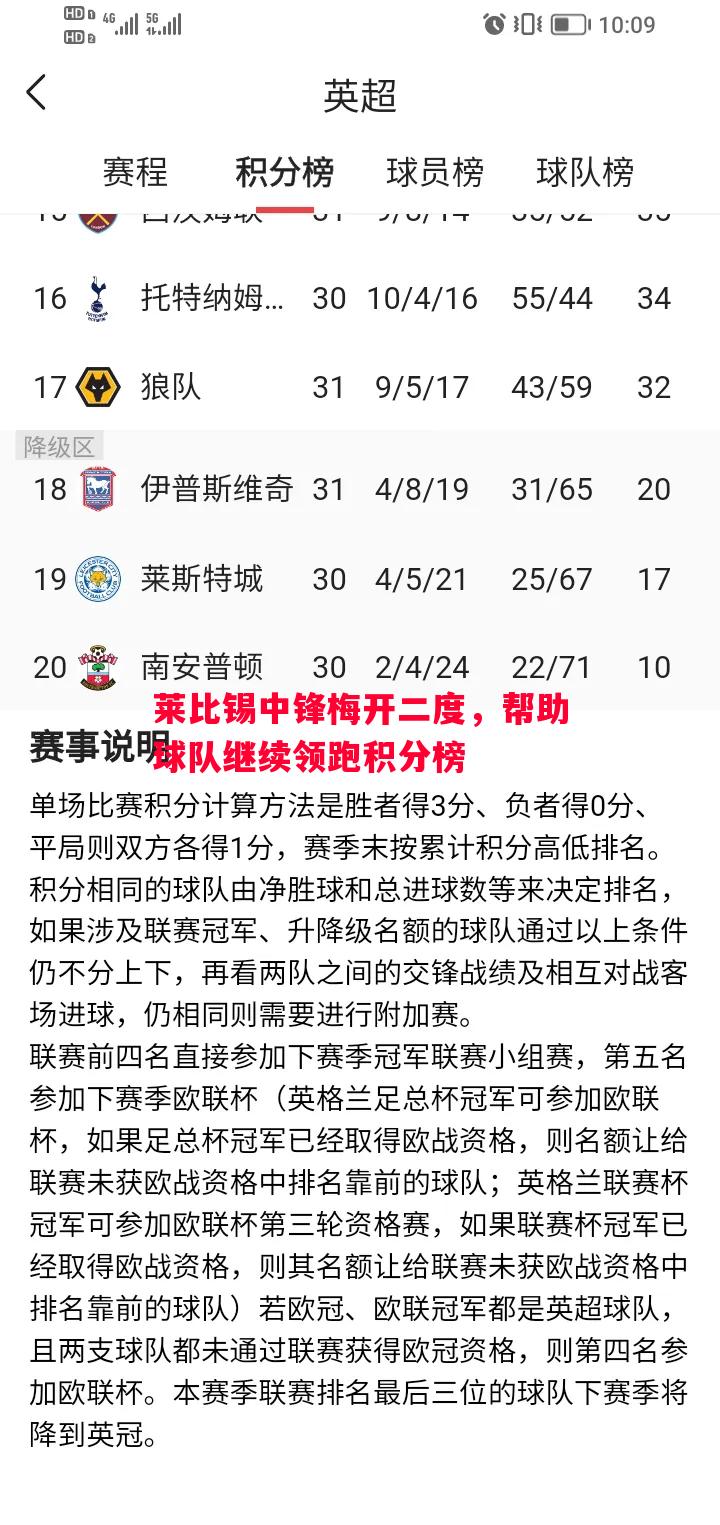 FB体育官网-莱比锡中锋梅开二度，帮助球队继续领跑积分榜