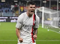 热那亚主场战平AC米兰,坎特雷瓦打入扳平球 热那亚主场战平AC米兰,坎特雷瓦打入扳平球