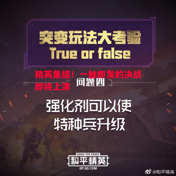精英集结！一触即发的决战即将上演